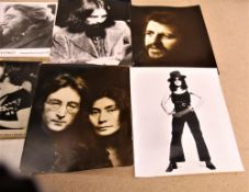 A lot of 11 photos -Beatles related and some are Apple promo photos