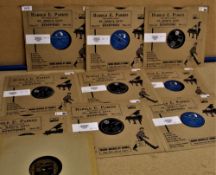 A lot 10 of 78's - 8 being by Elvis - all in at least VG condition - some rare titles on offer