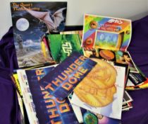 A Lof of over two hundred flyers for dance events / raves / warehouse parties - a real snapshot of