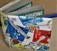 A nice retro vintage carrying case for seven inch vinyl records - really cool item that has the