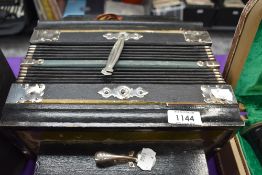 A traditional German melodeon, buttons named Marola