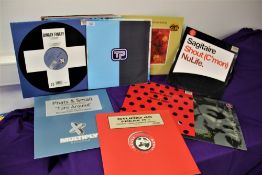 A 20 record lot of dance related 12's , drum and bass , jungle . House , acid , techno , breaks