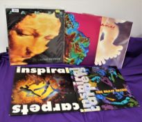 A Manchester related lot - James , Inspiral Carpets and New Order on this lot