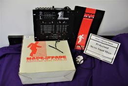 A vintage Kam dj mixer - boxed and with manual