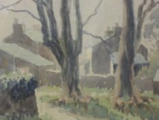 A watercolour, E Michael Bottomley, Levens, signed and dated 1966, 22 x 31cm, plus frame and glazed