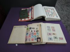 A collection of World Stamps in five varied albums, mainly used