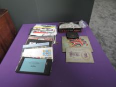 A collection of GB Royal Mail Presentation Packs, Stamp Booklets and First Day Covers along with