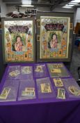 Two Posters for Medical Office Chemist and Druggists Singapore, one framed along with a collection