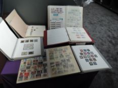 A collection of GB Stamps in albums, mint and used, mainly Queen Elizabeth