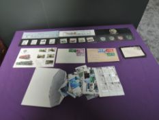 A collection of unmounted mint GB Stamps and Covers, Queen Elizabeth onwards