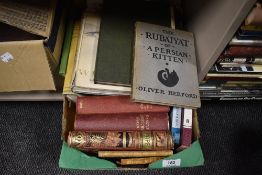 A selection of poetical library volumes including Byron Wordsworth and Moore