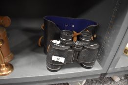 A pair of USSR Tento binoculars 7x35 with fitted case