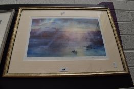 A limited 69/500 print, signed Elaine Jeffreys.