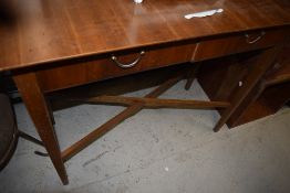 A vintage sapele wash stand possibly Gomme/G plan