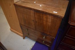 A Regency style TV cabinet, small proportions, think been converted from a commode, would possibly