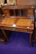 A nice quality modern reproduction desk, top removable if prefer to use as a hall or side table