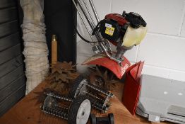 A Honda rotavator.
