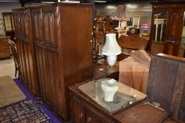 A selection of Priory or Old Charm style bedroom furniture
