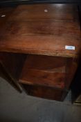 A hardwood shelf