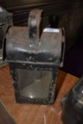 A vintage lantern.
