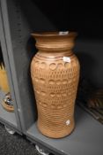 A mid century West German pottery vase