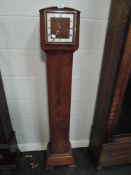 A mid century Grandmother clock