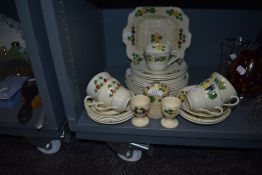 A good selection of tea and cake wares by Adams Titan Ware side plates cups and saucers etc