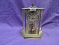 A Kundo hexagonal German anniversary clock