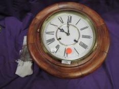A reproduction 31 day wall clock