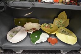 A selection of ceramic bowls and serving dishes by Carlton Ware
