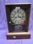 An American 30 hour mantel clock by Sean Thomas, Connecticut