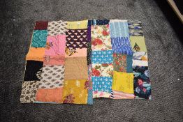 Two small patchwork quilts