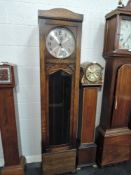 An 8 day Westminster longcase clock with German movement
