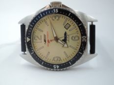 A gent's automatic wrist watch by Poljot International, special edition Red October no: 598 having
