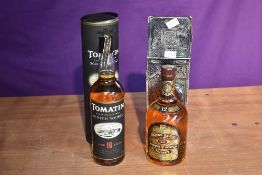 A bottle of Chivas Regal 12 Year Old Blended Scotch Whisky 75cl 43%GL, label on reverse Tax Free