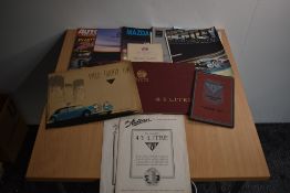 Motoring. A small selection of ephemera. Includes brochures etc for 'Alvis Car & Engineering Co.