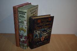 London History. Shelley, Henry C. - Inns and Taverns of Old London. Boston: 1909. 1st US;