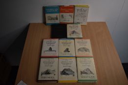 Wainwright. Pictorial Guides. Includes; Book One - Eastern Fells, 1955, 1st edition; also Books 2-