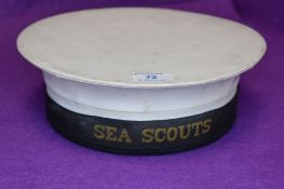 A vintage Navy cap or hat for the Sea Scouts