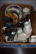 A selection of ceramics including Flaxman ware and Midwinter