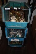 A good selection of door furniture handles and knobs