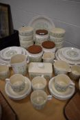 A part breakfast service by Hornsea pottery in the Fleur design
