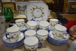 A part art deco styled tea service by Collingwood