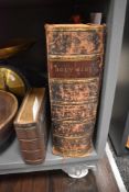 A local interest Victorian photograph portrait album and a large Robert Jamieson Holy Bible