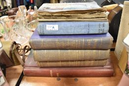 A selection of motor car manuals and three volumes of the Engineering Educator