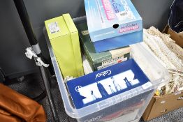A selection of mens and ladies shoes most being boxed