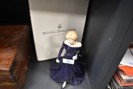 A figure study of Princess Diana by Royal Doulton having box