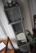 A slate longcase clock