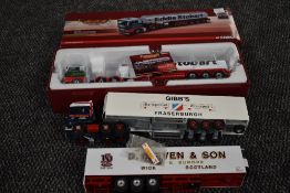 A Corgi 1:50 scale Hauliers of Renown diecast, Man TG-X Fuel Tanker Eddie Stobart CC15207,