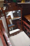 A 19th Century Chippendale style wall mirror